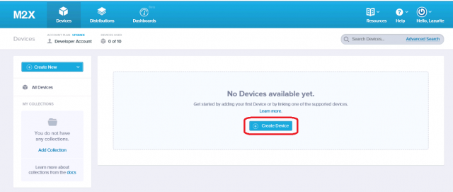 create device